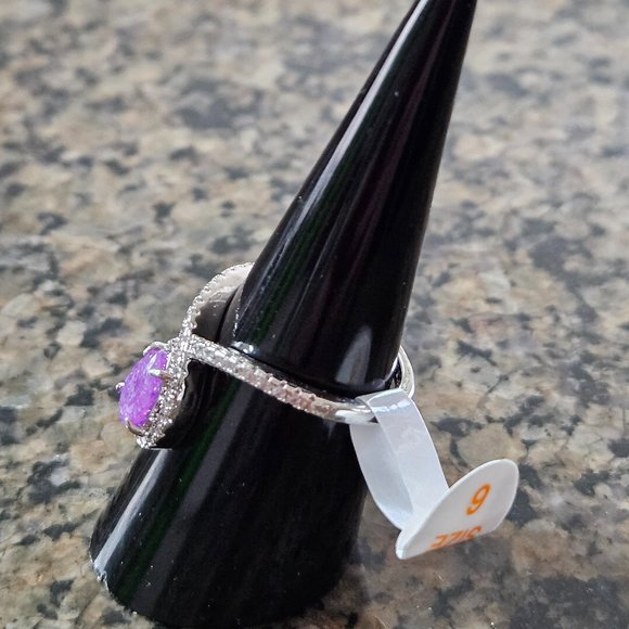 Bomb Party RBP2189 "Girl Boss Unicorn" Lavender Ice Crystal Sz 6 - Picture 4 of 5